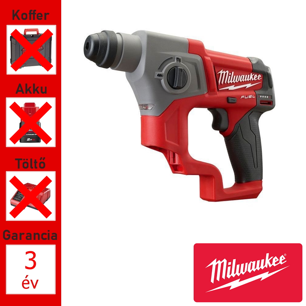 Milwaukee 12V akkus fúrókalapács géptest SDS-PLUS